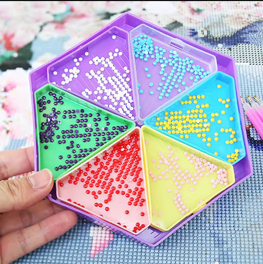 Bandejas para pinturas de brilho ponto