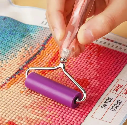 🧿 Rolo de Pressão para Diamond Painting – Fixação Perfeita das Pedrinhas