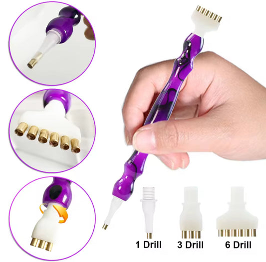 Caneta de pintura diamante